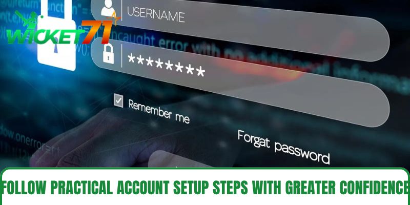 Follow practical account setup steps with greater confidence Follow practical account setup steps with greater confidence