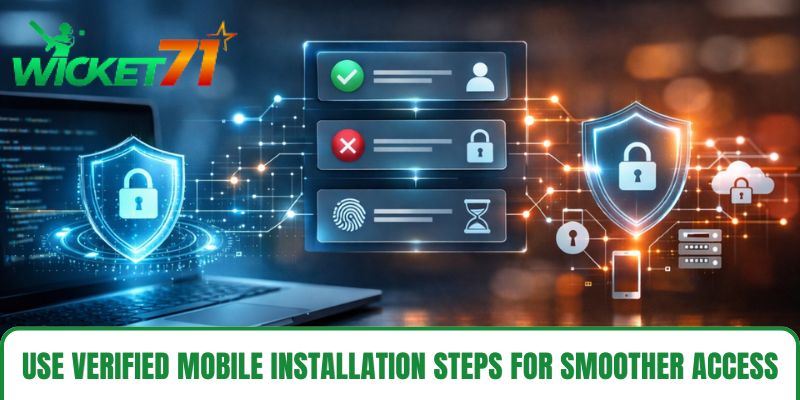 Use verified mobile installation steps for smoother access Use verified mobile installation steps for smoother access